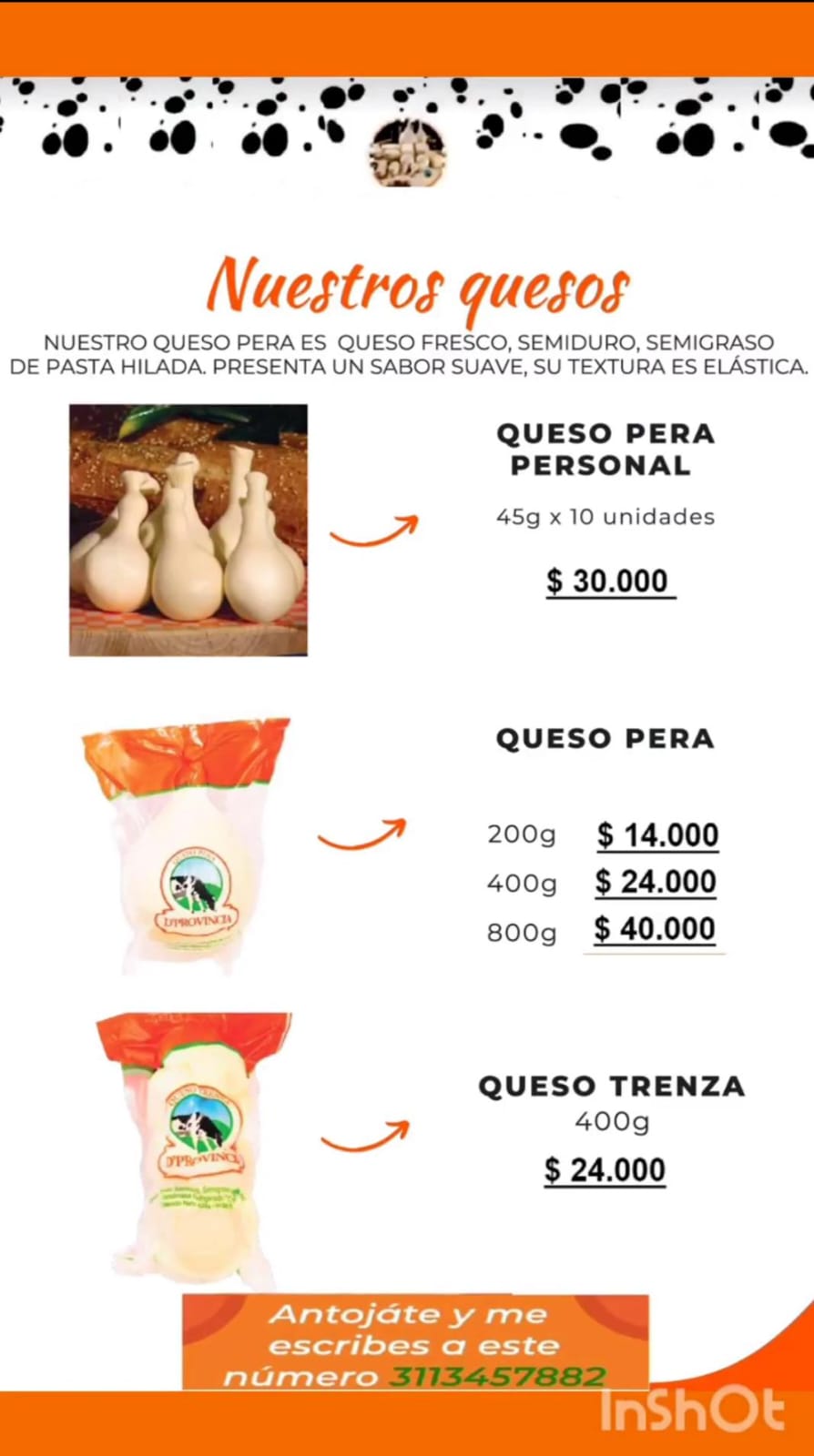 Quesos frescos
